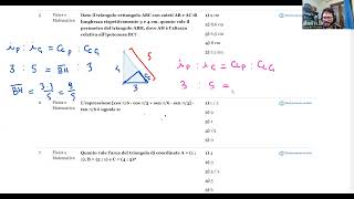 📐 Luglio 2024  Fisica e matematica n° 5  Dato il triangolo rettangolo ABC con cateti AB e AC di l… [upl. by Bright]