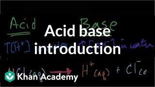 Acid Base Introduction [upl. by Roseann]