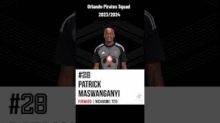 Meet Orlando Pirates 20242024 full squad orlandopirates dstvpremiership [upl. by Norac432]