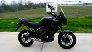 Overview and Review 2012 Kawasaki Versys 650 Metallic Spark Black [upl. by Anoniw]