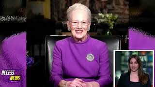 Queen Margrethe II of Denmark announces her surprise abdication in a New Years Eve speech [upl. by Naujej]