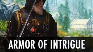 Skyrim Mod Armour of Intrigue [upl. by Philander]