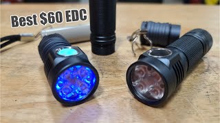 THE Best EDC Flashlight YOU NEED THESE EMISAR D4V2 [upl. by Aliak]