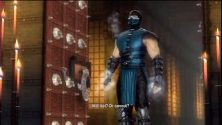 Mortal Kombat 9  Scorpion v SubZero Boss Fight [upl. by Knowles397]