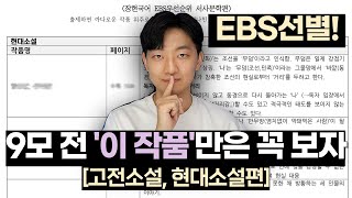 이 소설만은 꼭 보자 EBS연계 선별amp출제 포인트 정리2 [upl. by Vern788]