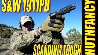 Smith and Wession 1911 Scandium Frame Review [upl. by Ormand]