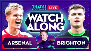 ARSENAL vs BRIGHTON  Mark Goldbridge LIVE [upl. by Ennaira]