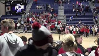 Somerset vs Prescott Sectional SemiFinal Basketball [upl. by Noyek]