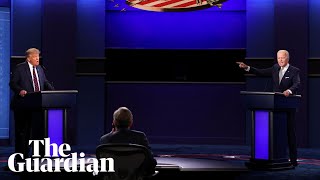 Will you shut up man Biden and Trump clash in first US presidential debate [upl. by Tecu]