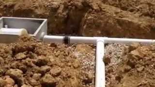 Underground concrete cistern installation overview [upl. by Cirala]