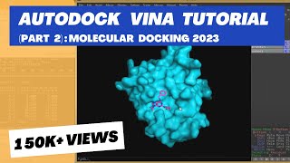 Molecular Docking Tutorial AUTODOCK VINA  PART 2  Beginners to Advanced [upl. by Charbonneau]