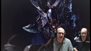 GLAVENOUS IS BACK Reacting to Monster Hunter World Iceborne Glavenous Trailer Brachydios [upl. by Twum]