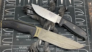 ESEE 1095 vs S35VN edge retention test [upl. by Letnoj522]