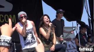 Kiss Me Again feat Alex Gaskarth live  Warped Tour [upl. by Sifan346]