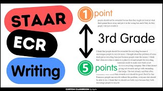 STAAR 3rd Grade ECR Analysis Unveiling the Key Differences in 1 vs 5 Point Responses [upl. by Leahkim]