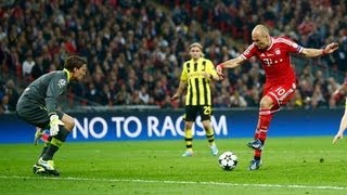 Arjen Robben • Goal against Borussia Dortmund • Champions League final 2013 [upl. by Press105]