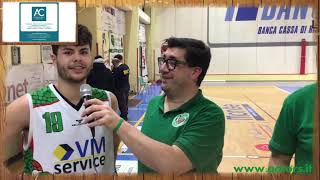 VM SERVICE GATORS  BEINASCHESE 6165 intervista post partita 7 di andata Div Regionale 1 [upl. by Laris]