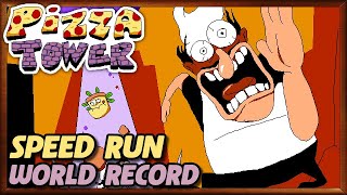 El BRUTAL SPEED RUN RECORD MUNDIAL de PIZZA TOWER [upl. by Hollander]