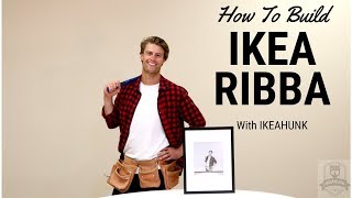 How to Assemble IKEA RIBBA Picture Frame [upl. by Cline]