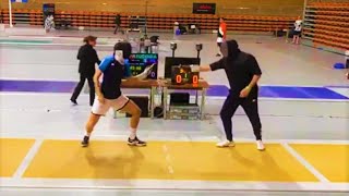 Italian National Coach Foil Fencing Lesson Stefano Cerioni [upl. by Ahsitauq]