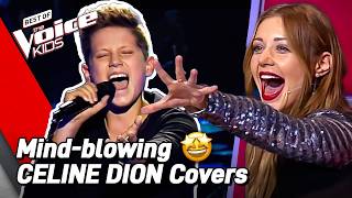 Most ICONIC Céline Dion Covers on The Voice Kids [upl. by Win]