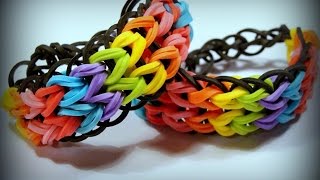 Loom Bands deutsch  Armband selber machen  9999 Dinge zum selber machen [upl. by Eldnar812]