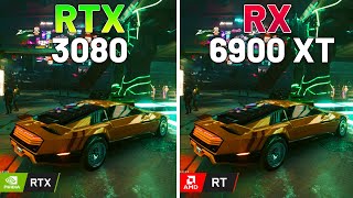 RTX 3080 vs RX 6900 XT  Ray Tracing in 2024 [upl. by Behlke]