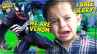 ANGRY KID GETS DESTROYED OVER NEW quotVENOMquot SKIN IN FORTNITE ProPepper Fortnite Trolling [upl. by Derraj]