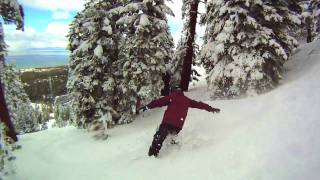 GoPro HD Heavenly Snowboarding [upl. by Dunstan]