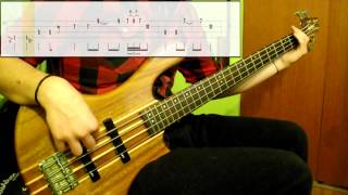 Red Hot Chili Peppers  Californication Bass Cover Play Along Tabs In Video [upl. by Seavir679]