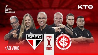 AO VIVO SUPER JORNADA KTO SÃO PAULO X INTERNACIONAL  CAMPEONATO BRASILEIRO  206 [upl. by Yale]