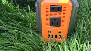 Portable Solar Generator 300W Portable Power Station with 60W Solar Panels [upl. by Meeki]