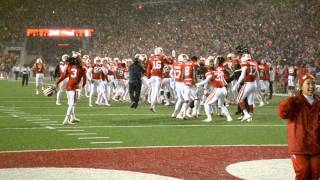 quotJump Aroundquot at Camp Randall Nov 15 2014 Wisconsin Badgers vs Nebraska Cornhuskers [upl. by Massiw123]