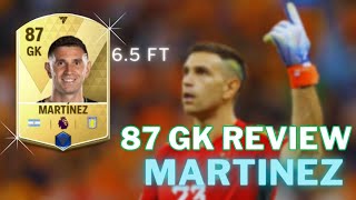 85 Gk Martinez review in ea fc mobile  Martinez review fc mobile 24 [upl. by Nadnal241]