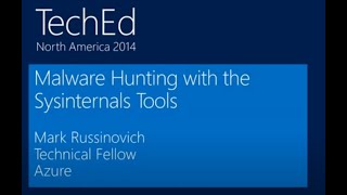 Malware Hunting with Mark Russinovich and the Sysinternals Tools [upl. by Elocon]