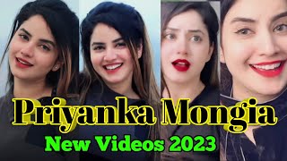 Priyanka Mongia New Videos 2023  Priyanka mongia  Priyanka Mongia Instagram Reels [upl. by Yditsahc]