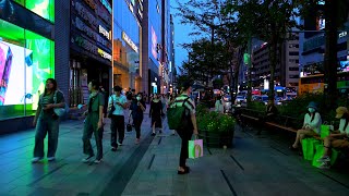 4K 서울 강남 퇴근 길 바쁜 강남 시민들 비 온 후 쾌적한 강남을 걷다Walking in Gangnam Seoul Korea [upl. by Wonacott555]