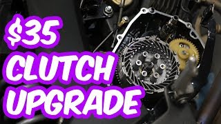 Z125 Upgrading Clutch for 35 [upl. by Evadnee]