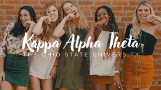 KAPPA ALPHA THETA SORORITY RECRUITMENT VIDEO Ohio State University Chapter [upl. by Labaw330]