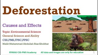 L23  What is Deforestation Causes and Effects of Deforestation  Environmental Science [upl. by Woll]