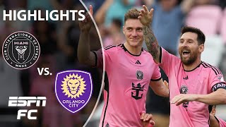 Florida Derby Domination ⚽ Inter Miami vs Orlando City SC  MLS Highlights  ESPN FC [upl. by Giltzow]