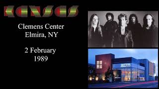 Kansas Live 1989  Full Concert  2 February  Clemens Center Elmira NY [upl. by Maziar]