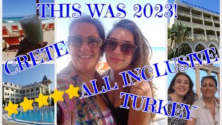 Booking a Holiday 2024 5 star All Inclusive TURKEY amp CRETE [upl. by Weinshienk923]