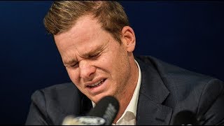 In full Tearful Steve Smith apologises for balltampering scandal  ITV News [upl. by Scheck393]