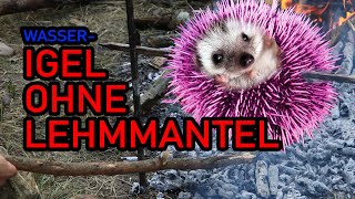 Igel ohne Lehmmantel zubereiten  Notnahrung fürs Survival [upl. by Berlinda]