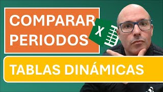 ✅ COMPARAR PERIODOS con TABLAS DINÁMICAS en excel [upl. by Monsour]