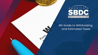 IRS Guide to Withholding and Estimated Taxes [upl. by Binnie104]