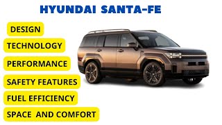 Hyundai SANTA FE Hybrid  FirstLook Detailed Review  AutoXfinity [upl. by Enitnemelc]