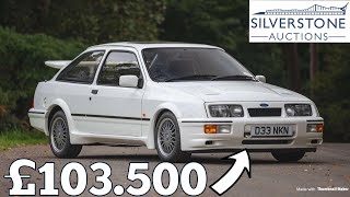 OverPaid The 2021 Silverstone Auctions Record Breaking Sierra RS Cosworth really like [upl. by Milo]