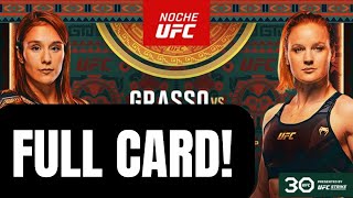 UFC Fight Night Grasso Vs Shevchenko 2 Full Card Breakdown And Detailed Predictions [upl. by Gnil233]